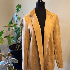 Faux Suede Jacket